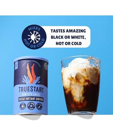 TRUESTART Barista Grade Instant Coffee - Decaf - Pack of 2 - 100g - Buy Online on GoSupps.com