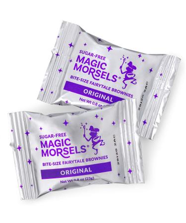 Fairytale Brownies SUGAR-FREE Magic Morsel 24 Individually Wrapped Gourmet Chocolate Food Gift Basket - 1.5 Inch x 1.5 Inch Bite-Size Brownies - 24 Pieces - Item CF524 0.8 Ounce (Pack of 24) - Buy Online on GoSupps.com