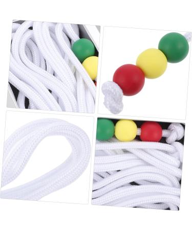 Buy Lurrose Children's Low-Vision Training Toy Strabismus Cord with 3 Colored Balls | Exercise Plastic Eye Accessories for Kids - Buy Online on GoSupps.com