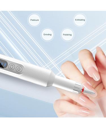 Electric Nail Files Professional Nail Drill with 3 Speeds and 5 Drill Bits USB Rechargeable Electric Nail Drill for Beginner DIY Nail Art Manicure & Pedicure Tools & Accessories - Buy Online on GoSupps.com