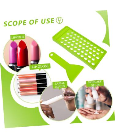 BIUDECO Kit with 50 holes and a spatula for filling natural lip gloss and lipstick - Buy Online on GoSupps.com