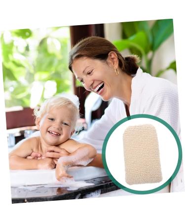 Minkissy 12 Pcs Children's Bath Sponge Set | Mesh Bath Puff & Loofah Scrubber - Beige | Perfect for Gentle Cleaning & Fun Bath Time - Buy Online on GoSupps.com
