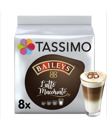 Tassimo Latte Machiatto Baileys Coffee 8 Pods - Buy Online on GoSupps.com
