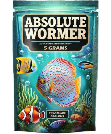 Wormer Plus - Anti-Parasitic Fish Medication - Flubendazole for Fish with parasites and Flukes 5 GRAMS - Buy Online on GoSupps.com