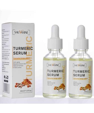 2Pcs 2023 New Turmeric Dark Spot Corrector Serum - Skin Care Moisturizing Repair Serum for Bright Skin | Turmeric Repair Face Serum (60ml) - Buy Online on GoSupps.com