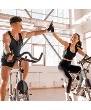 Simari Full Finger Weight Lifting Gloves for Men & Women - Gym Fitness Training with Wrist Support - Ash Black - Buy Online on GoSupps.com