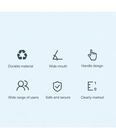 Reusable Portable Leakproof Durable Urinal Bottle For Hospital Men 1000ml Male - Buy Online on GoSupps.com