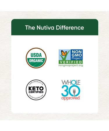 Nutiva Organic MCT Powder with Prebiotic Fiber - Keto & Paleo, 10.6 oz | Vegan, Gluten-Free, Non-GMO - Buy Online on GoSupps.com