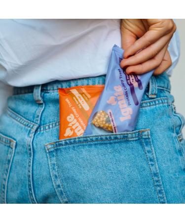 Buy Ignite Bars Crispy Keto Rice Treat - High Protein Low Sugar Low Carb Snack - Blueberry Vanilla Almond - Guilt-Free Healthy Snack for Adults - Buy Online on GoSupps.com