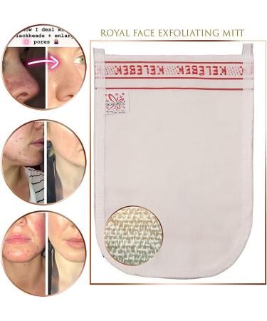 Kelebek Kese Turkish Hammam Bath Glove Skin Exfoliating Spa Keses Mitt (2 Pack) - Buy Online on GoSupps.com