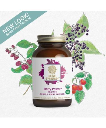 The Synergy Company Berry Power Organic 150g Powder - Buy Online on GoSupps.com