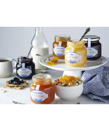  LA VIEJA FABRICA LA VIEJA FABRICA peach jam zero-waste jar 280g - Buy Online on GoSupps.com