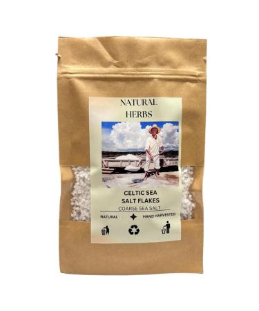 Organic Coarse Sea Salt 100% Organic Hand Harvested Sun Dried Organic Sea Salt NON-GMO Premium Quality (Certified Product)