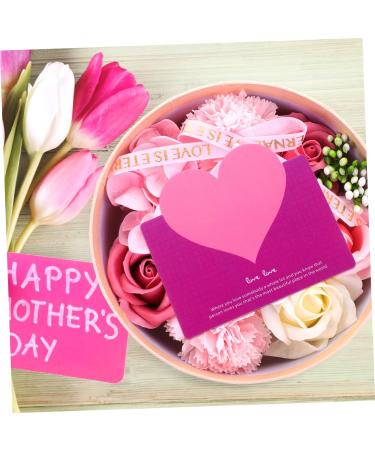 FRCOLOR 4 Boxes Preserved Flower Decoration Soap Flower Mother Fragrance 16.2X16.2X8.2CMx4pcs Pink1x4pcs - Buy Online on GoSupps.com