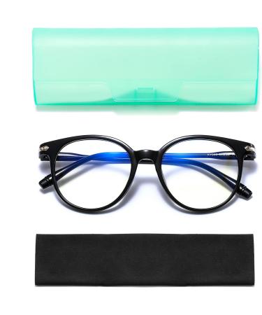 Suertree Myopia Glasses with Blue Light Filter - Stylish Mild Nearsightedness Glasses for Men & Women - 959 Black -0.5 - Buy Online on GoSupps.com