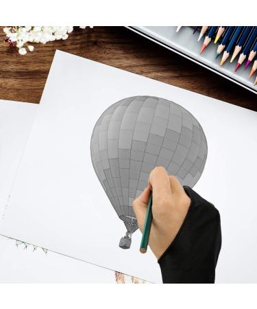 Asonen Artist Gloves for Drawing 4 Pack - Two-Fingered Graphics Tablet and Paper Sketching Gloves - Universal for Right and Left Hands - Buy Online on GoSupps.com