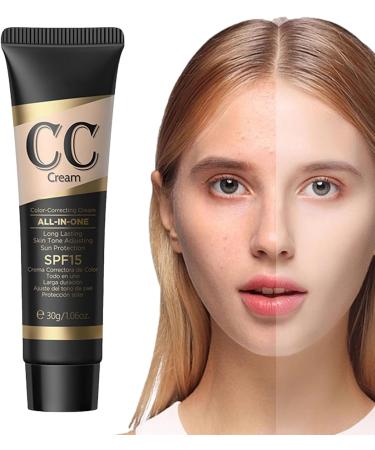 CC Cream | Spf15 Foundation Cosmetics Face Concealer Makeup - Makeup Primer 30g Skin Tone Insulation Cream Adjusting Face Primer Cosmetics Anloximt - Buy Online on GoSupps.com