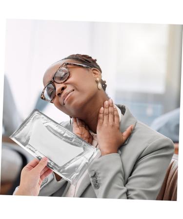 DEARMAMY 5pcs Neck Moisturizing Patch Reusable Wrinkle Masks for Neck Collagen Tightening Mask Gel Face Skincare Dry - Buy Online on GoSupps.com