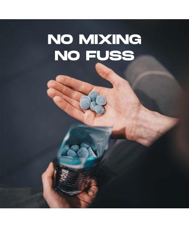 PRECHU Pre Workout Gummies Energy Release & Focus Supplements 180 Blue Raspberry Gummies for Men & Women - Buy Online on GoSupps.com