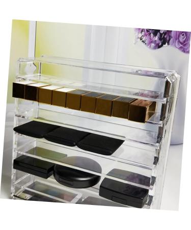 FRCOLOR 1 Set Divider Storage Box Lip Gloss Storage Rack Jewelry Holder Acrylic Organizer Make up Cosmetic - Buy Online on GoSupps.com
