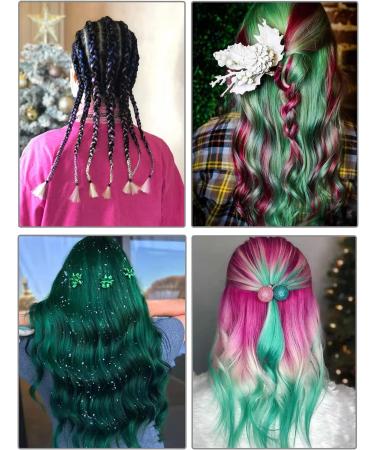 Kids Hair Chalk Dye Kit - 10 Color Non-Toxic Washable Hair Color for Girls, Ideal for Halloween, Cosplay, Christmas - Perfect Gift for 3-10 Year Olds by HOINCO - Buy Online on GoSupps.com