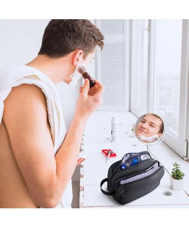Bagsmart Toiletry Bag for Men Men's Wash Bag Water-Resistant Travel Toiletry Bag for Toiletries Accessories Black 1-black Basic - Buy Online on GoSupps.com