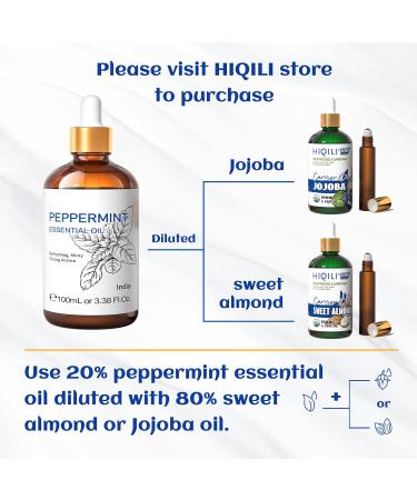 HIQILI 30ML Peppermint Essential Oil & 30ML Guava Fragrance Oil for DIY Diffuser - Buy Online on GoSupps.com