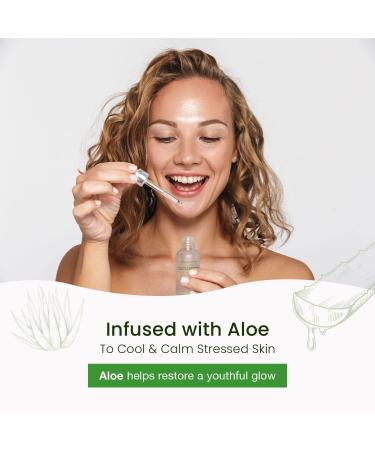 Natural Chemist Cucumber & Aloe Face Serum - Calming & Redness-Reducing Hydration for Dry Skin - 1.69 Fl. oz - Buy Online on GoSupps.com