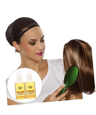 Gogogmee 2 Hair Extension Glue Remover Hair Bonding Remover Bonding Glue Remover Lace Glue Remover Hair Glue Remover Wig Adhesive Glue Remover Glue Remover for Lace Wig 30ml Remover Plastic - Buy Online on GoSupps.com