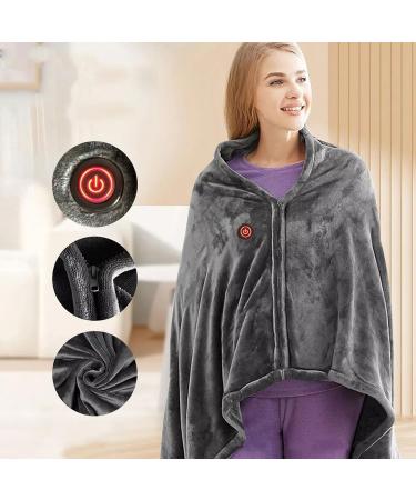 Electrically Heated Adjustable Ceiling | 3 Temperature Settings | Fast Warming USB Coral Fleece Knee Warmer for Home & Office - Buy Online on GoSupps.com