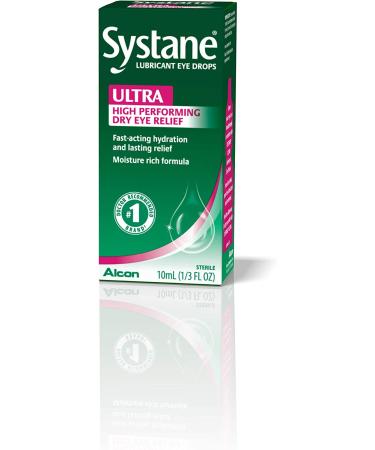 Systane Ultra Lubricant Eye Drops 0.33 Fl Oz - Fast-Acting Relief for Dry Eyes - Buy Online on GoSupps.com