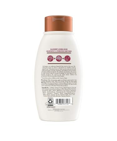 Aveeno Blackberry Quinoa Protein Blend Sulfate-Free Conditioner - Color-Treated Hair Protection - 12 Fl Oz - Buy Online on GoSupps.com