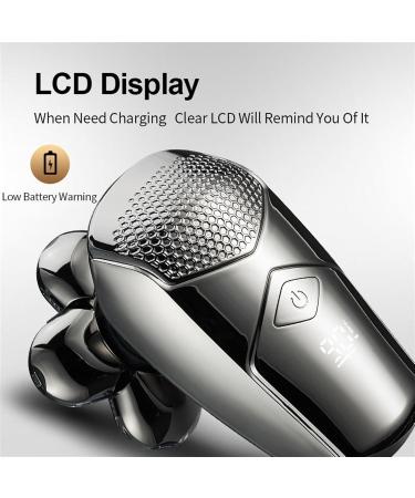 Men's Electric Razor - 6 in 1 Compact Face Shaver & Beard Grooming Kit | Ideal Gifts for Men - International Shipping Available - Buy Online on GoSupps.com