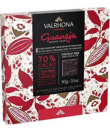 Valrhona - Les Ballotin Boxes Grands Crus - Dark Chocolate - Guanaja 70% - 90g - Buy Online on GoSupps.com