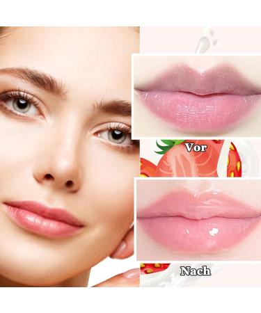  PENCHUAN Bee Balm Moisturizing Lip Balm for Day and Night - Reduces Wrinkles and Wrinkles - Moisturizing Lip Scrub - 4 Pack - Buy Online on GoSupps.com