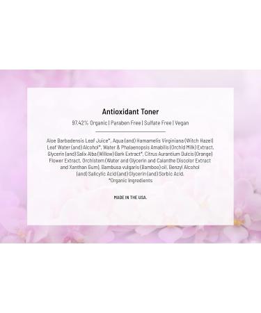Mom's Secret Antioxidant Toner - Natural & Organic Vegan Paraben & Sulfate Free Hydrating & Firming - 8fl oz Made in USA - Buy Online on GoSupps.com