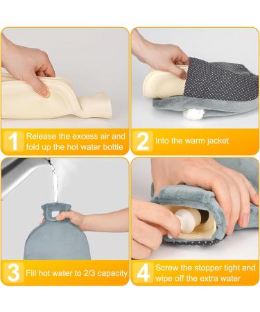 2L Foot Warmer Hot Water Bottle with Soft Plush Cover - Ideal for Cold Feet | Buy Online for Men & Women - Buy Online on GoSupps.com