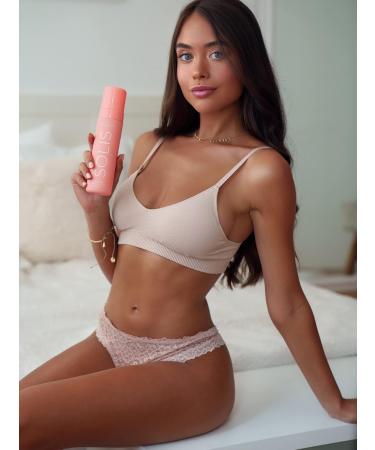 COCOSOLIS SOLIS Instant Weekend Tan Self-tanning lotion for face and body mousse with immediate effect and washable for a rich natural and long-lasting tan with plant-based DHA (200 ml) - Buy Online on GoSupps.com