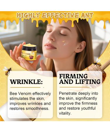 Bee Venom Cream 2025Upgrade 2pcs 60g Multipurpose Bee Venom Skin Treatment Cream for Repair Moisturize and Lift - Buy Online on GoSupps.com