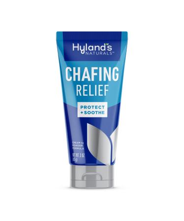 Hyland's Naturals Chafing Relief Cream to Powder Formula Anti Chafing Cream - 3 Ounce