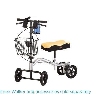 NOVA Cup Holder Accessory for Knee Walker - Fits 1 Tube Diameter - No Assembly Required - Black - 1 Count - Buy Online on GoSupps.com