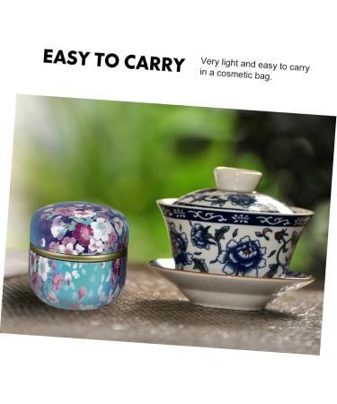 Alipis 2pcs Tea Cans Loose Powder Cans Portable Powder Box - Buy Online on GoSupps.com