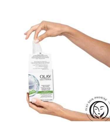 Olay 4-in-1 Sensitive Daily Facial Cloths 33 ct - Gentle Cleansing Cloths, 6.5x6.5 inch, Pack of 33 - Buy Online on GoSupps.com