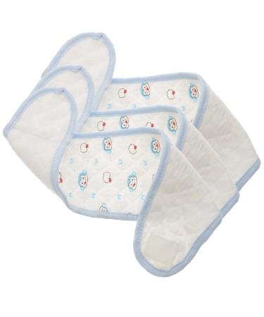 Healifty 3Pcs Baby Umbilical Hernia Belt Baby Belly Button Cord Band Infant Belly Wrap Adjustable Navel Belly Band Sky- Blue Sky-blue