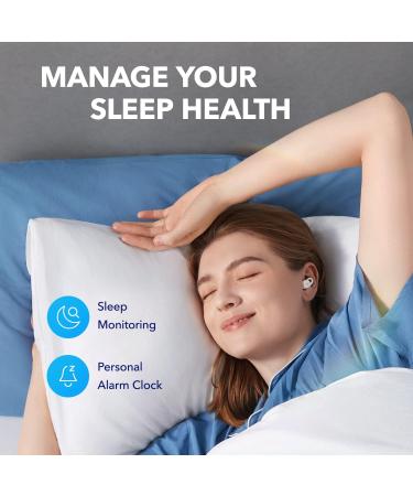 Soundcore by Anker Sleep A10 Bluetooth Earbuds | Noise Blocking & Comfortable Fit | Bluetooth 5.2 | Sleep Monitor & Personal Alarm - Buy Online on GoSupps.com