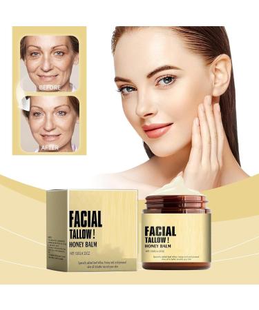 Premium Grass-Fed Beef Tallow Face Moisturizer & Skin Care - Unscented Whipped Tallow Cream | 2PCS (4.23oz) for Hydration & Nourishment - Buy Online on GoSupps.com