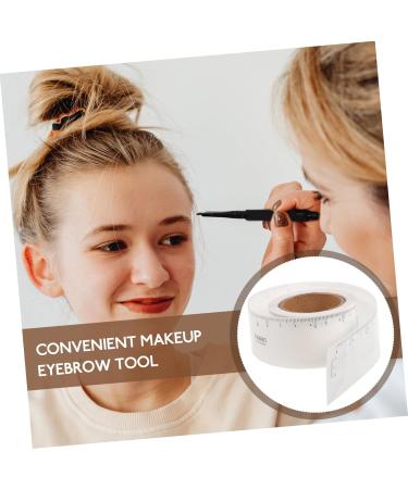 Beavorty Brow Ruler Sticker 1 Roll Stickers Eyebrow Line Sticker Eye Brow Positioning Eyebrow Ruler Drawing Pen Conjoined - Buy Online on GoSupps.com