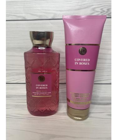 Bath & Body Works Covered In Roses Ultimate Hydration Body Cream and Body Gel Wash 2 Piece Set - Buy Online on GoSupps.com