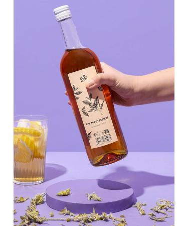 KoRo - Organic herbal tea syrup 750ml - Greek mountain tea taste - Syrup for refining drinks - Gentle manufacturing process - Buy Online on GoSupps.com