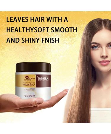 FunnAura Argan Oil Collagen Hair Deep Repair Collagen Mask for Dry Damaged Hair all Types - Buy Online on GoSupps.com